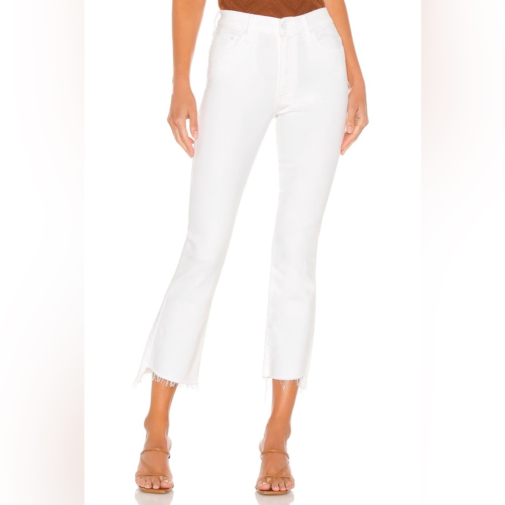 MOTHER Denim Insider Crop Step Fray- 31